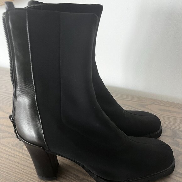 Donald J Pliner Black Black Boots - Picture 1 of 9